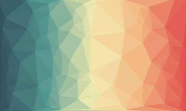 Creative prismatic background with polygonal pattern — Stock Photo