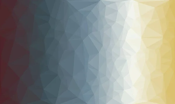 Fond polygonal minimal dans les couleurs marron et bleu foncé — Photo de stock