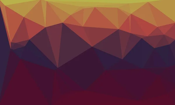 Kreativer prismatischer Hintergrund mit einem polygonalen Farbverlauf — Stockfoto