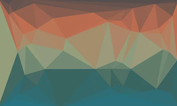 Kreativer prismatischer Hintergrund mit polygonalem Muster — Stockfoto