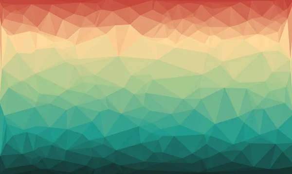 Creative prismatic background with polygonal pattern — Stock Photo