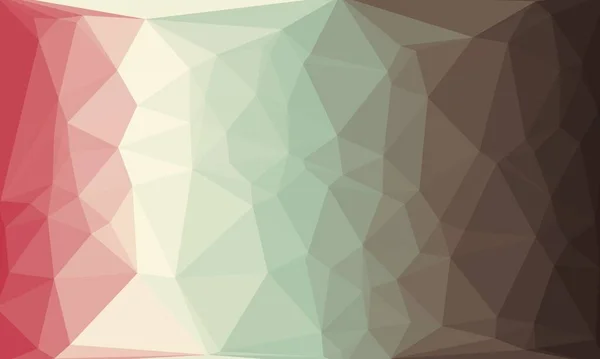 Kreativer prismatischer Hintergrund mit polygonalem Muster — Stockfoto