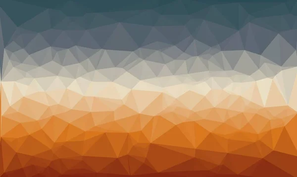 Minimo sfondo poligonale arancione e grigio — Foto stock