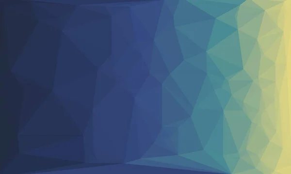 Abstract polygonal background with blue gradient — Stock Photo