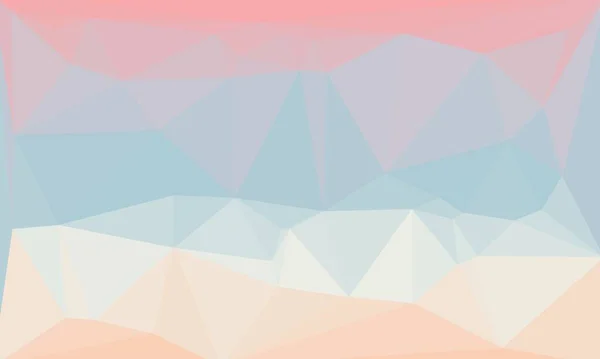 Pastel background with abstract polygonal pattern — Stock Photo