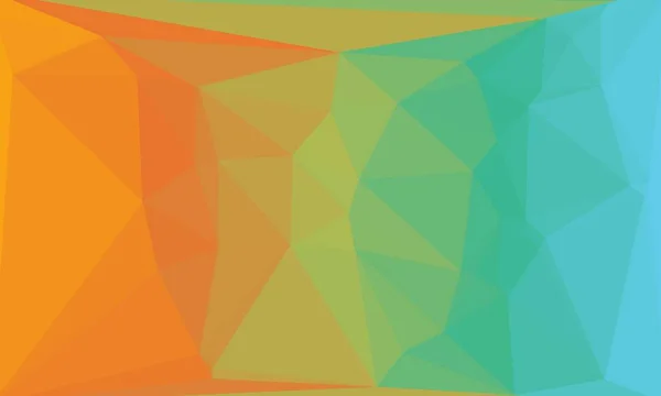 Kreativer prismatischer Hintergrund mit polygonalem Muster — Stockfoto