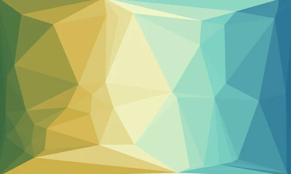 Creative prismatic background with polygonal pattern — Stock Photo
