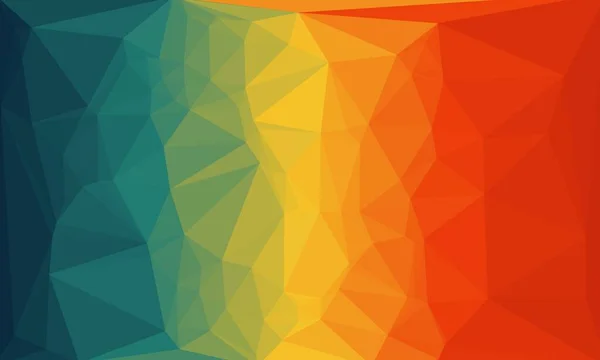 Creative prismatic background with polygonal pattern — Stock Photo
