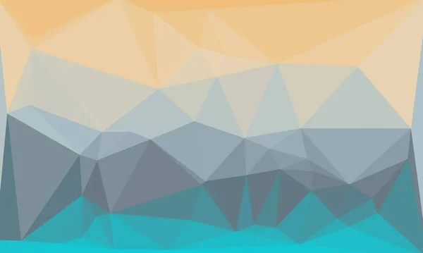 Creative prismatic background with polygonal pattern — Stock Photo