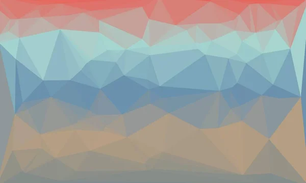 Creative prismatic background with polygonal pattern — Stock Photo