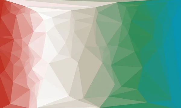Fundo geométrico colorido com design em mosaico — Fotografia de Stock