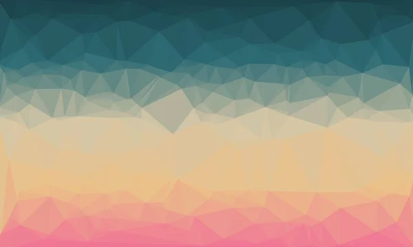 Creative prismatic background with polygonal pattern — Stock Photo