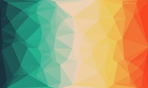 Creative prismatic background with polygonal pattern — Stock Photo