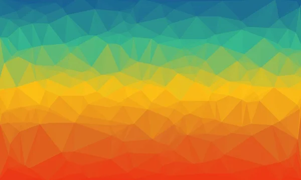 Fondo geométrico colorido con diseño de mosaico — Stock Photo