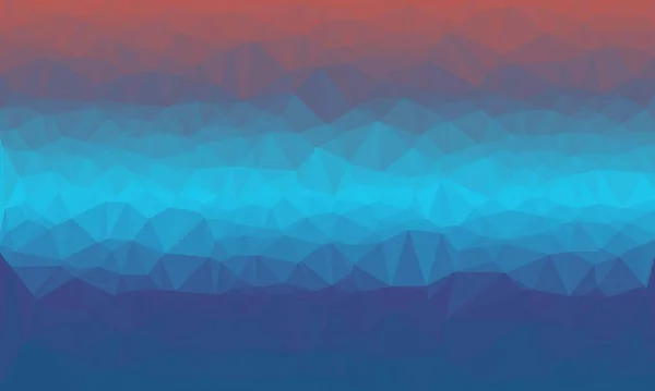 Kreativer prismatischer Hintergrund mit polygonalem Muster — Stock Photo