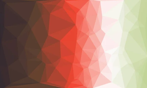 Abstrait fond polygonal coloré — Photo de stock