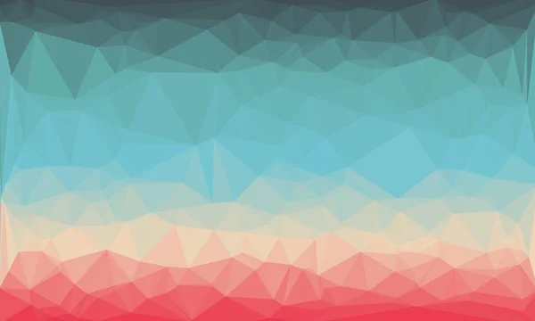 Kreativer prismatischer Hintergrund mit polygonalem Muster — Stock Photo