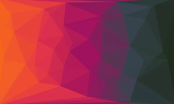 Abstrait fond multicolore avec motif poly — Photo de stock