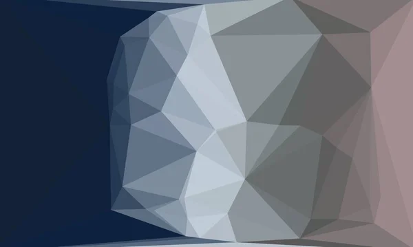 Minimaler mehrfarbiger polygonaler Hintergrund — Stock Photo