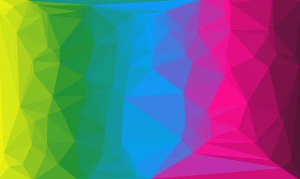 Fundo poligonal brilhante, multicolorido — Fotografia de Stock