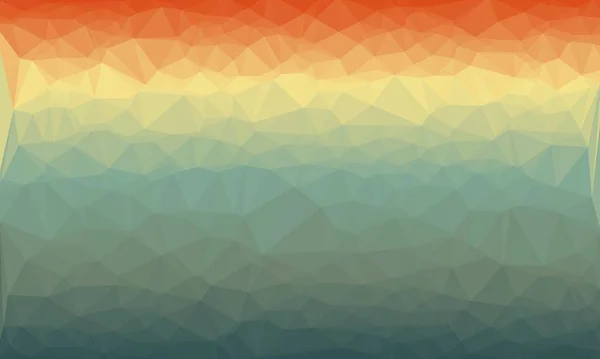 Kreativer prismatischer Hintergrund mit polygonalem Muster — Stockfoto