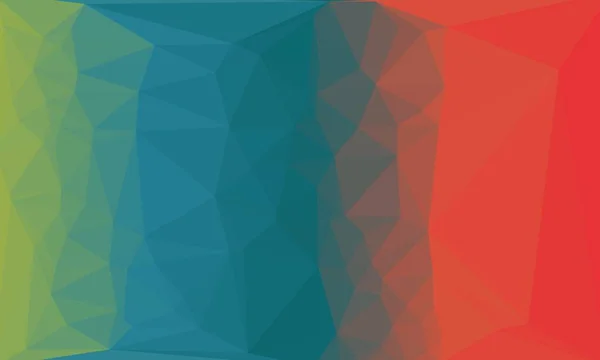 Mínimo fondo poligonal multicolor - foto de stock