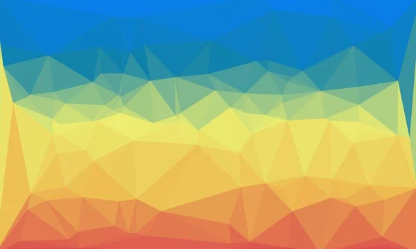 Fond géométrique abstrait avec motif poly — Photo de stock