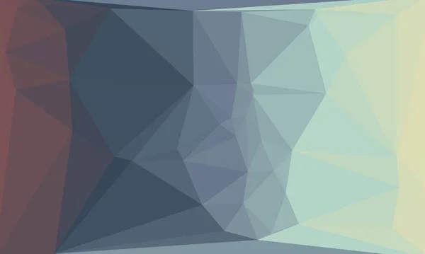 Creative prismatic background with polygonal pattern — Stock Photo