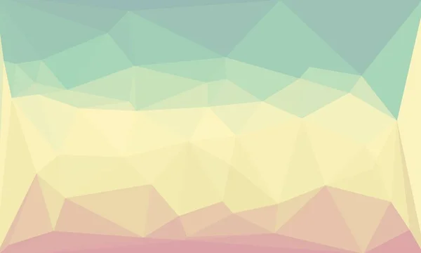 Creative prismatic background with polygonal pattern — Stock Photo