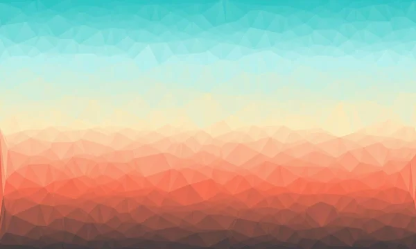 Creative prismatic background with polygonal pattern — Stock Photo