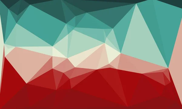 Sfondo astratto multicolore con motivo poli — Foto stock