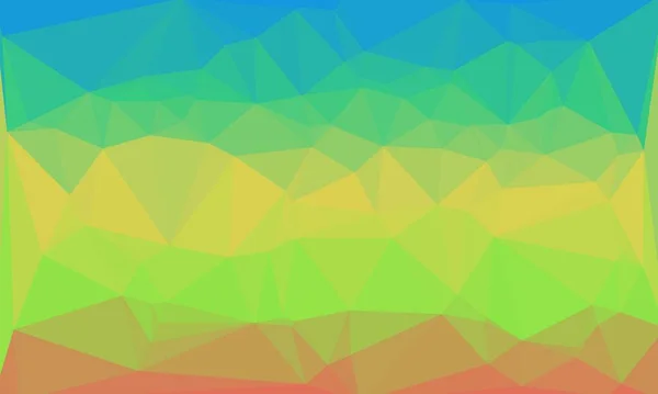 Kreativer prismatischer Hintergrund mit polygonalem Muster — Stockfoto