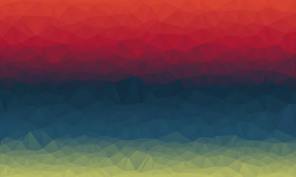 Creative prismatic background with polygonal pattern — Stock Photo