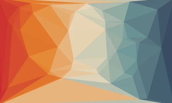 Abstrait fond polygonal coloré — Photo de stock