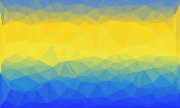 Abstrait fond multicolore avec motif poly — Photo de stock