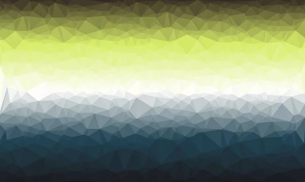 Fundo prismático criativo com padrão poligonal — Fotografia de Stock