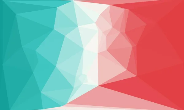 Sfondo astratto multicolore con motivo poli — Foto stock