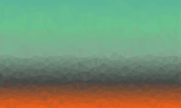 Kreativer prismatischer Hintergrund mit polygonalem Muster — Stockfoto