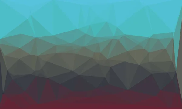 Abstract and gradient background with poly pattern — Stock Photo