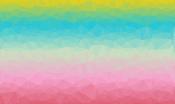 Creative prismatic background with polygonal pattern — Stock Photo
