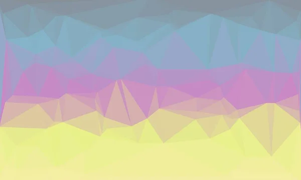Abstrait fond multicolore avec motif poly — Photo de stock