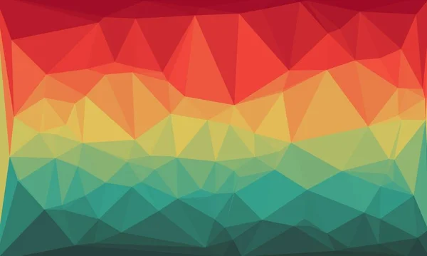 Fundo poligonal multicolorido mínimo — Fotografia de Stock