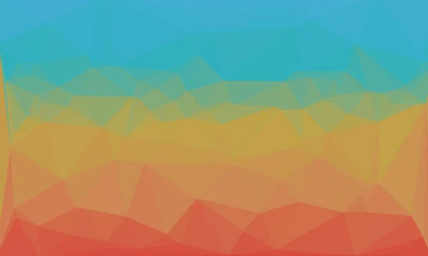 Abstrait fond multicolore avec motif poly — Photo de stock