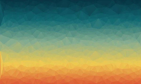 Fundo poligonal multicolorido mínimo — Stock Photo