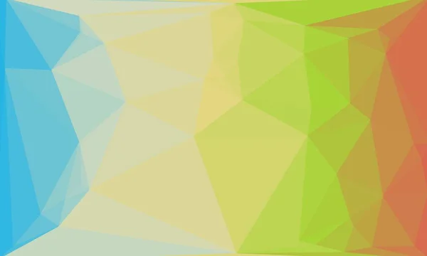 Abstrait fond polygonal coloré — Photo de stock