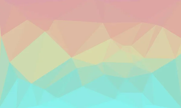 Creative prismatic background with polygonal pattern — Stock Photo