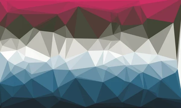 Fond polygonal multicolore minimal — Photo de stock