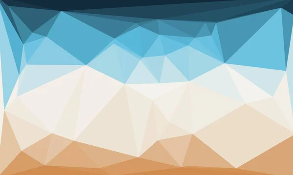 Abstrait fond polygonal coloré — Photo de stock