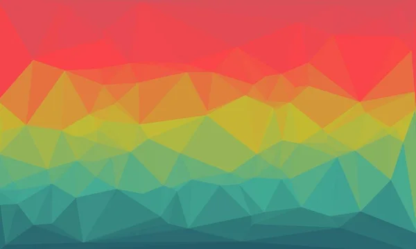 Fondo geométrico colorido con diseño de mosaico — Stock Photo