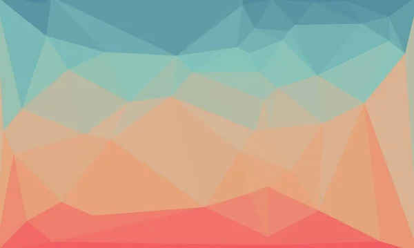 Kreativer prismatischer Hintergrund mit polygonalem Muster — Stockfoto